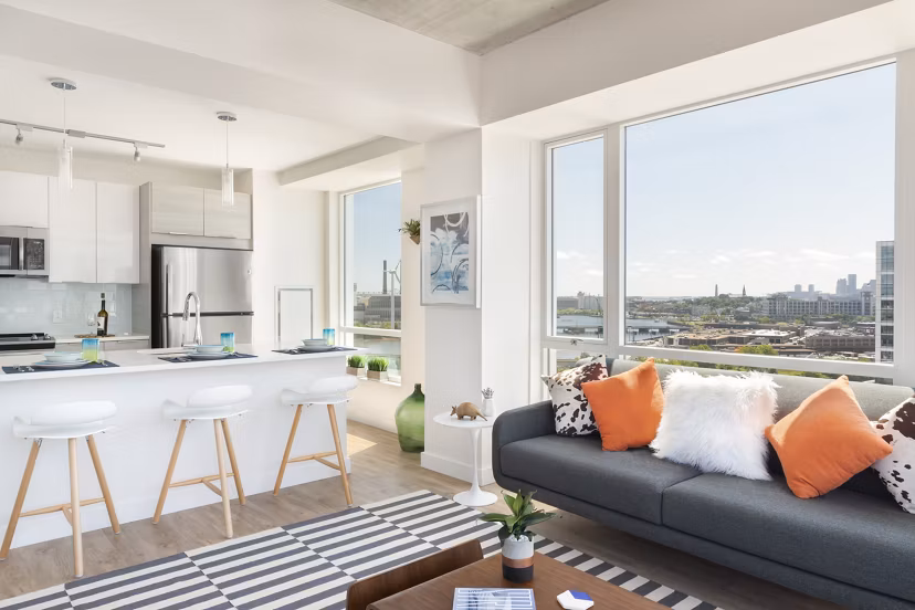 living room at Montaje Apartments
