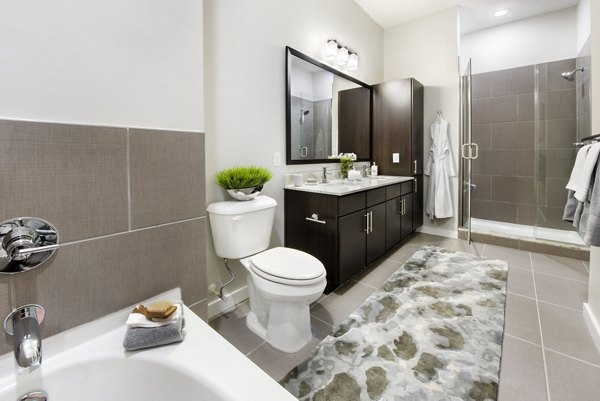 bathroom at Overture Buckhead South Apartments