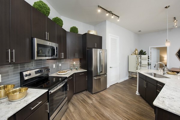 kitchen at Overture Buckhead South Apartments