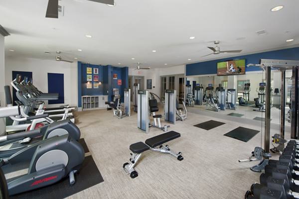 fitness center at The Haynes House
