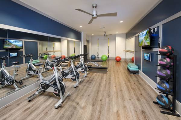 fitness center at The Haynes House
