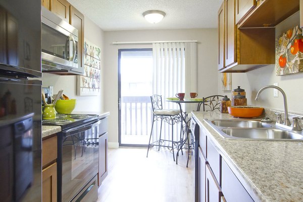 kitchen at Summitt Ridge Apartments