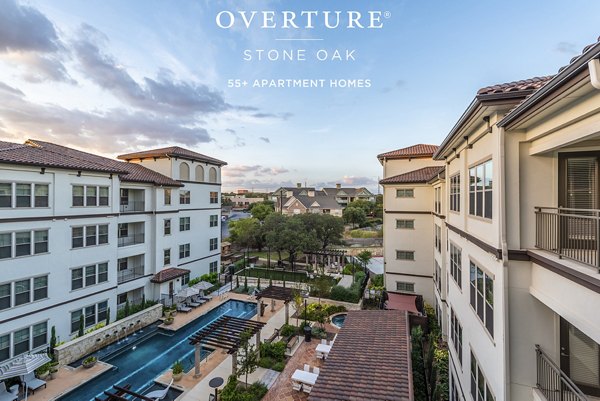 Overture Stone Oak: Elegant luxury apartments with lush gardens in San Antonio