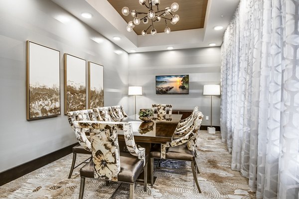 Modern meeting facility at Overture Stone Oak featuring advanced audiovisual equipment and comfortable seating for corporate events
