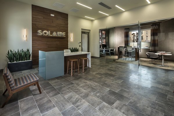 clubhouse at Solaire Apartments