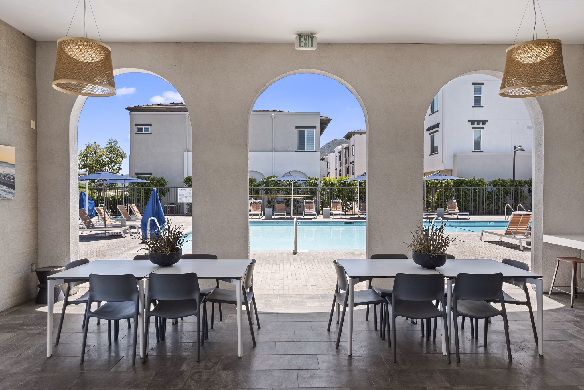 Clubhouse/Lobby at Solaire Apartments