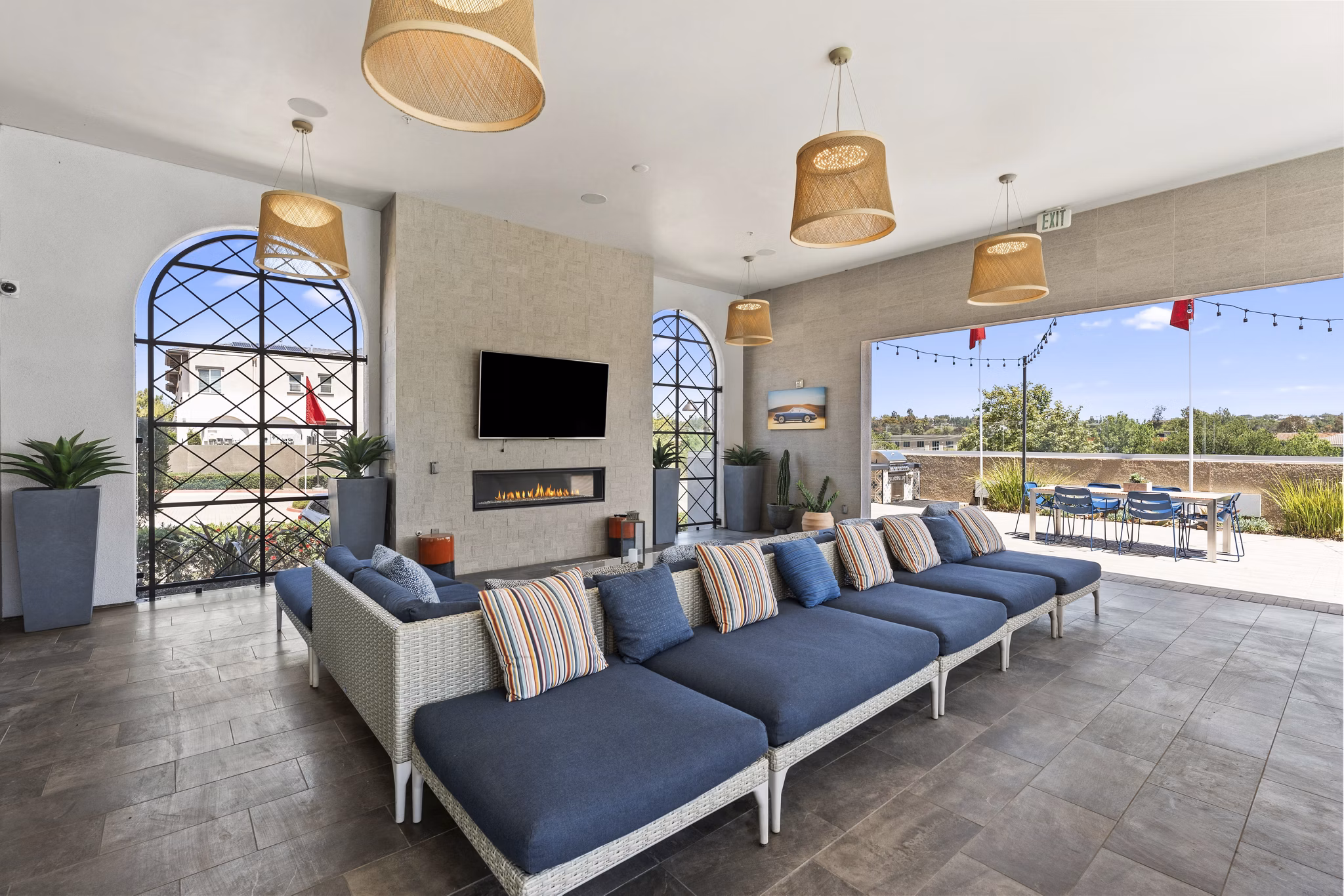 Clubhouse/Lobby at Solaire Apartments