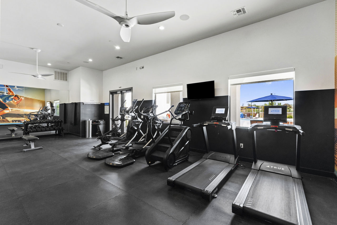 Gym at Solaire Apartments (1 of 2)