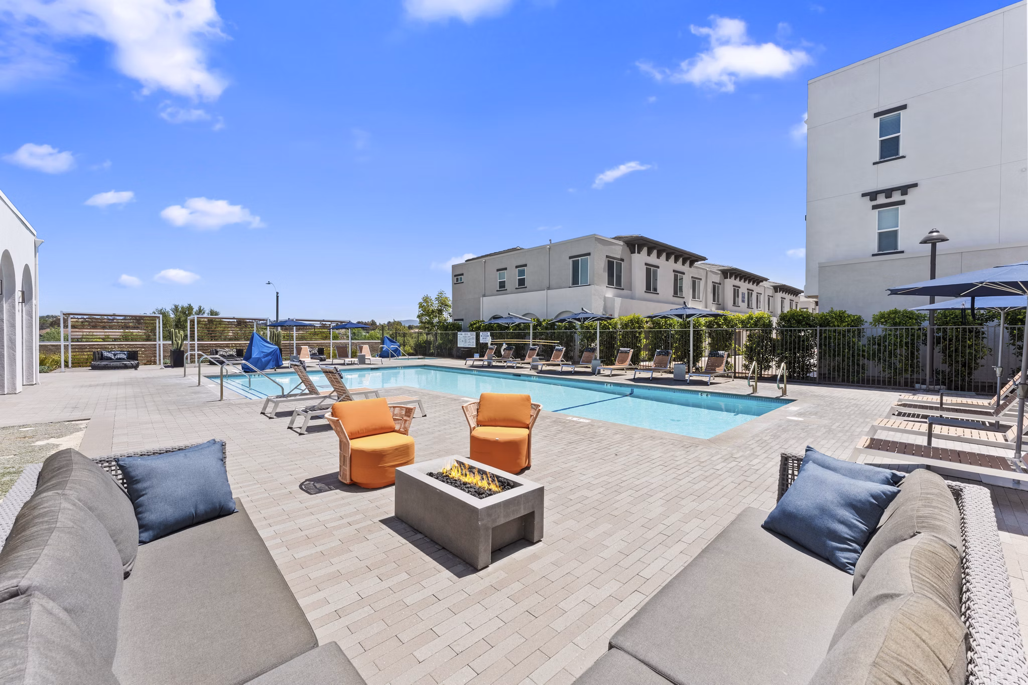 Pool at Solaire Apartments