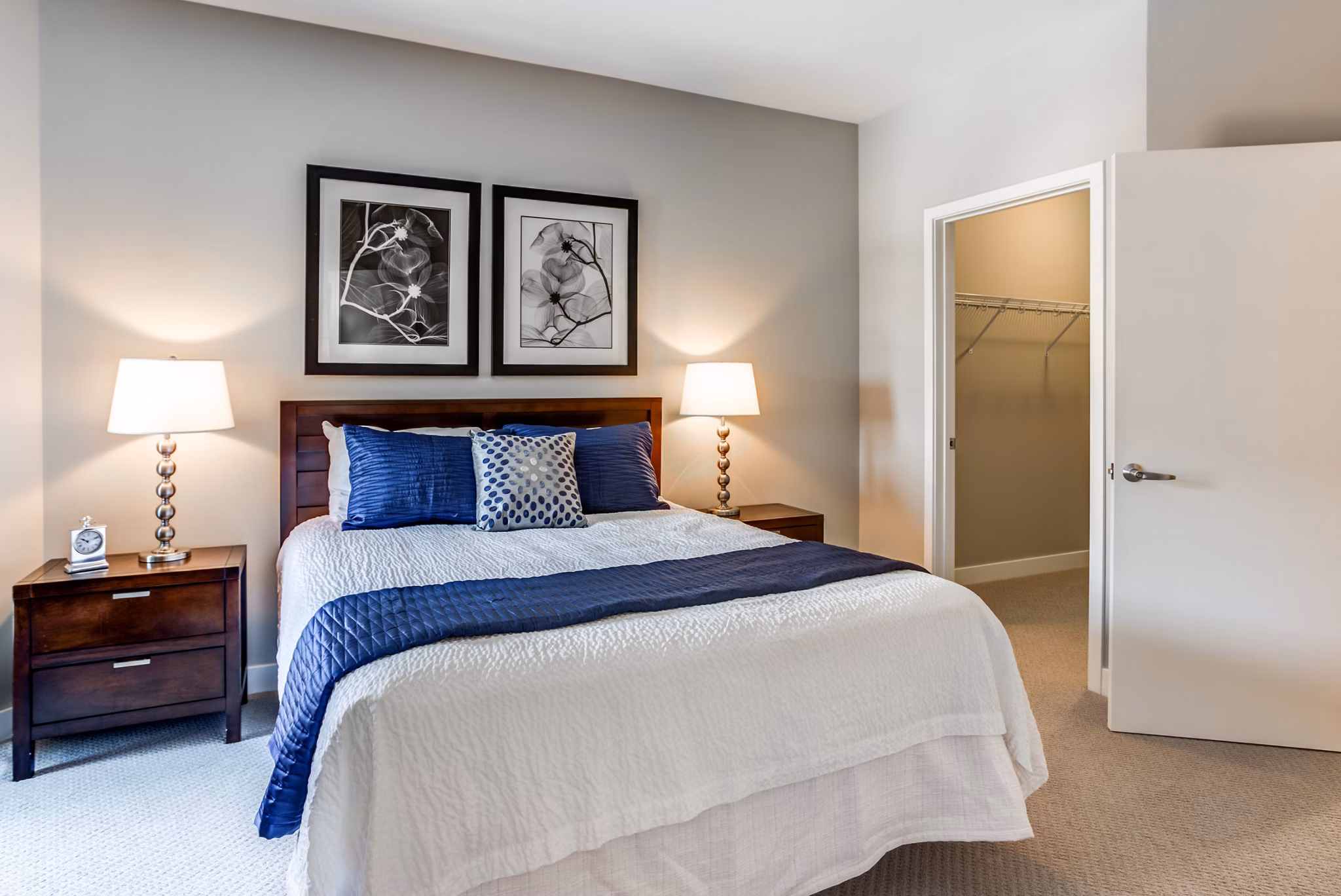 bedroom at Uptown La Grange Apartments