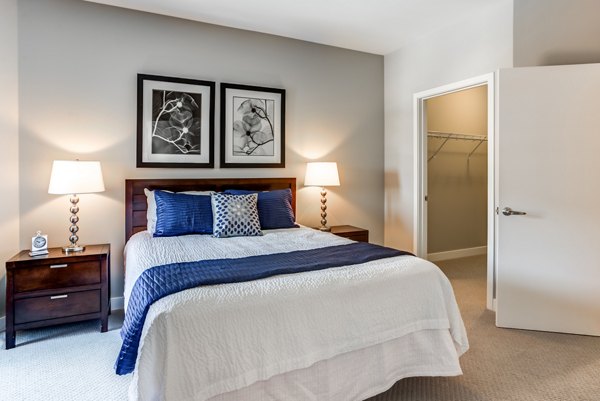 bedroom at Uptown La Grange Apartments
