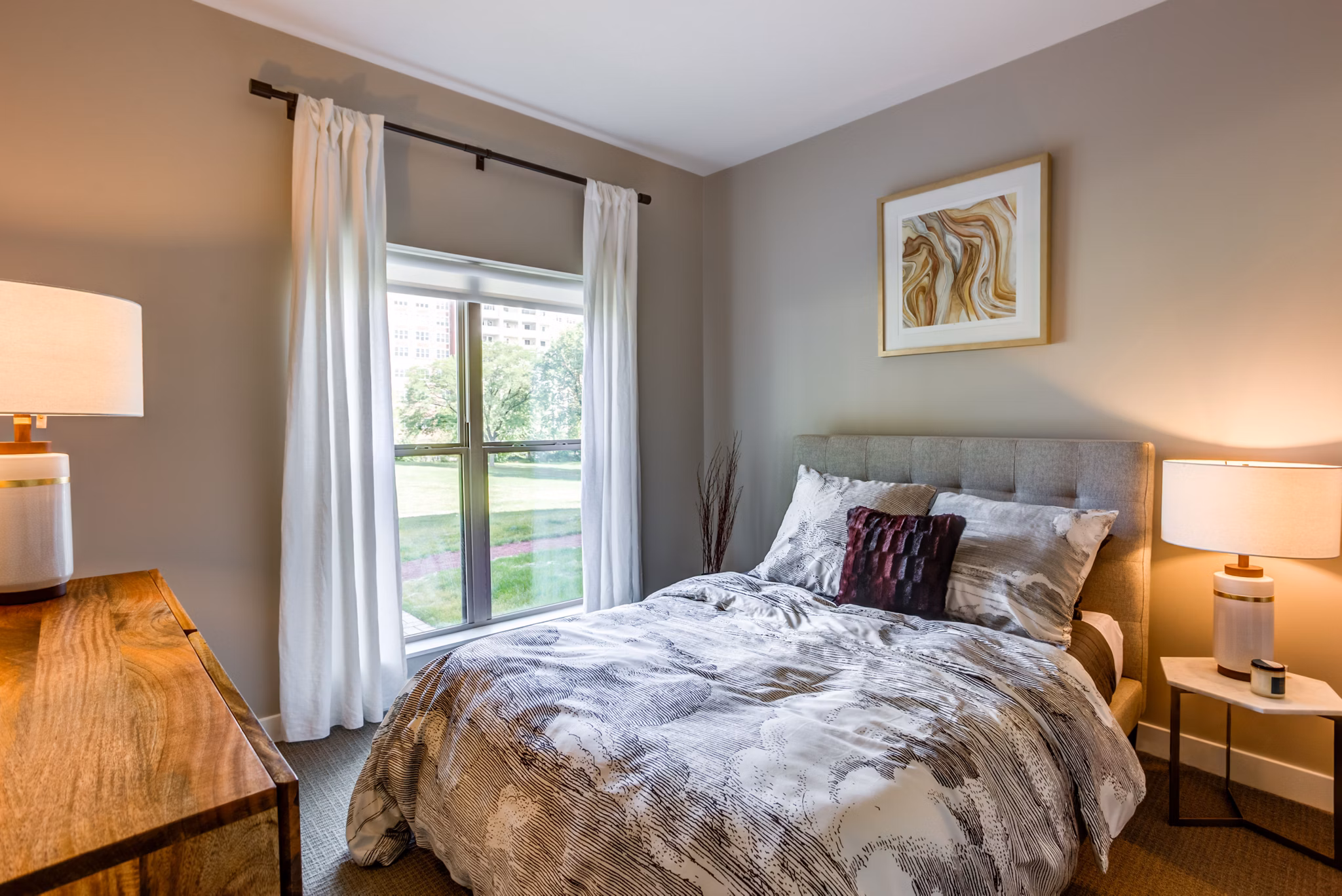 bedroom at Uptown La Grange Apartments