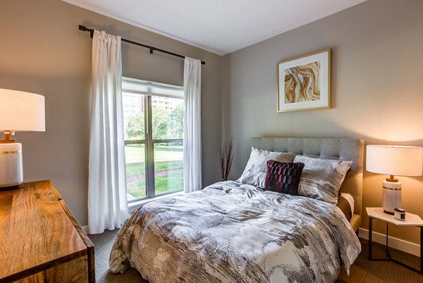 bedroom at Uptown La Grange Apartments