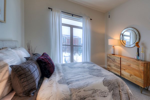 bedroom at Uptown La Grange Apartments