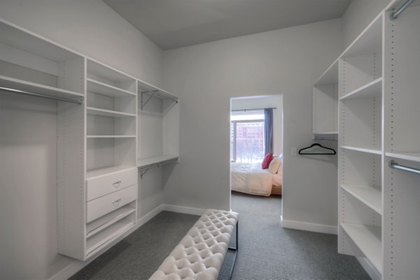 Closet at Uptown La Grange Apartments