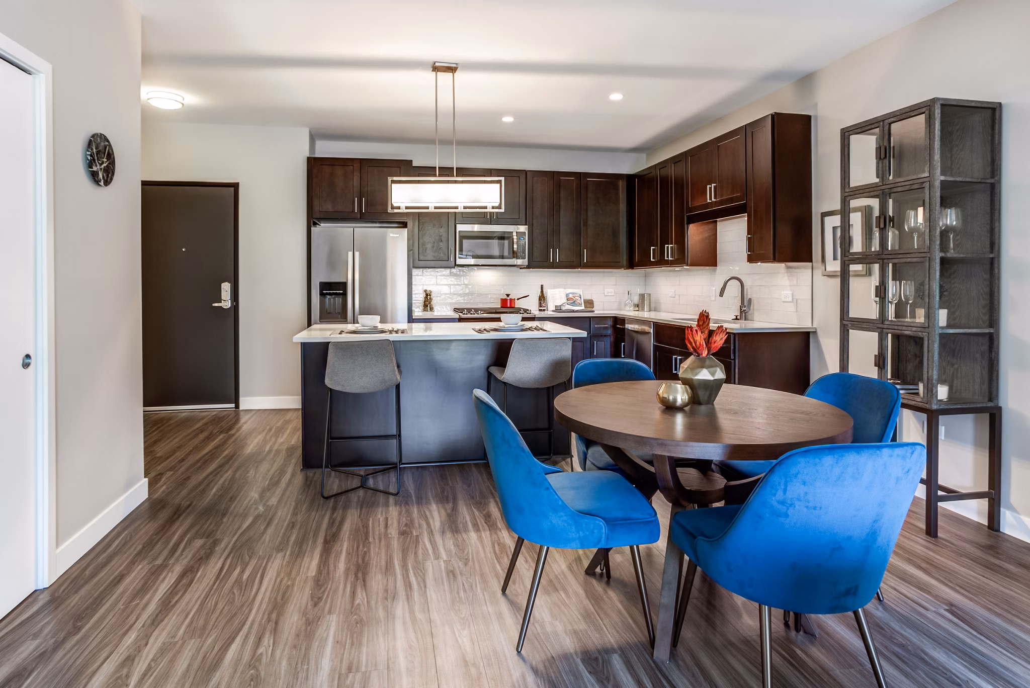 kitchen at Uptown La Grange Apartments