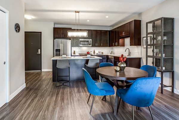 kitchen at Uptown La Grange Apartments