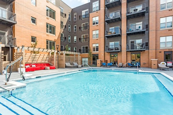 pool at Uptown La Grange Apartments