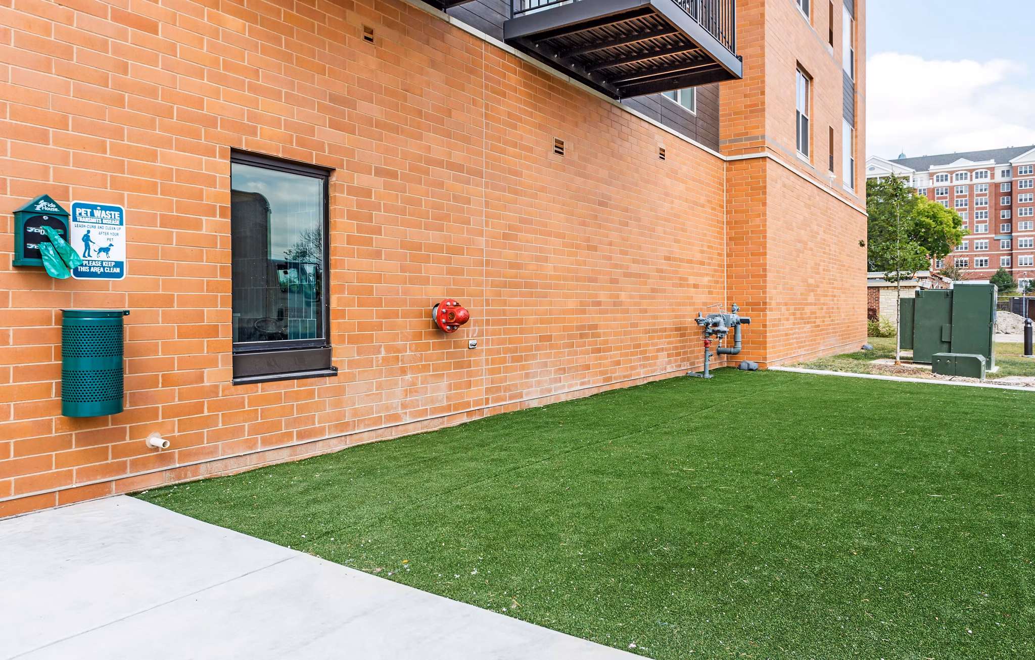 dog park at Uptown La Grange Apartments