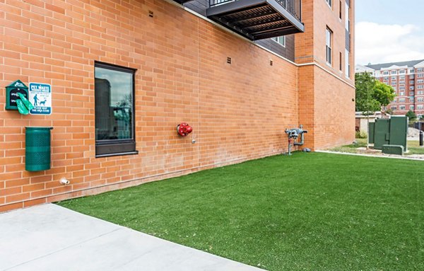 dog park at Uptown La Grange Apartments