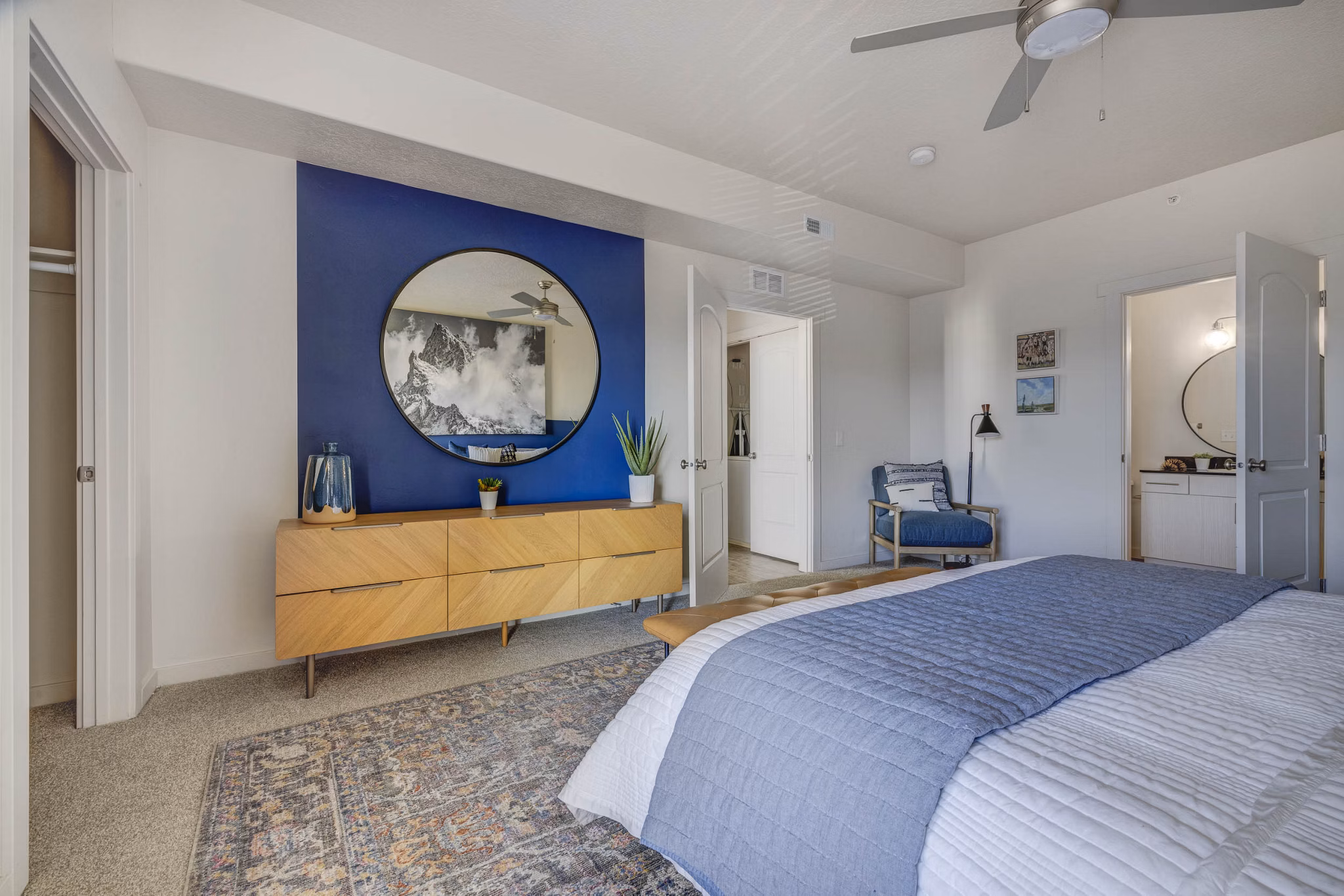 bedroom at Rockledge at Quarry Bend Apartments