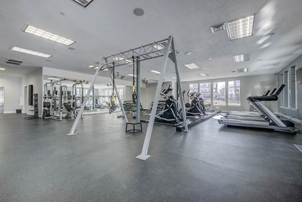 fitness center at Rockledge at Quarry Bend Apartments