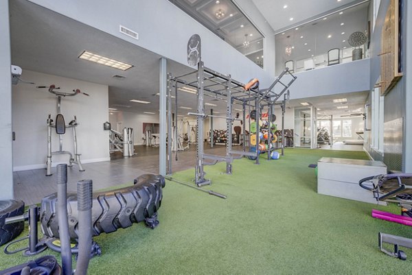 fitness center at Rockledge at Quarry Bend Apartments