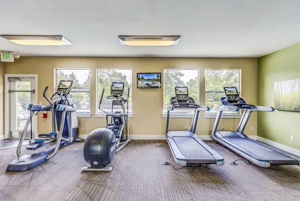 fitness center at Onyx Apartments