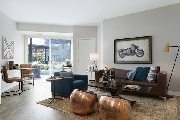 living room at Maverick Apartments