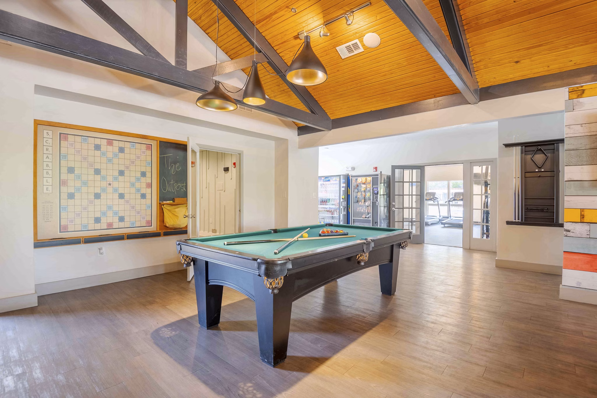 GAME ROOM at Outpost at Waco Apartments