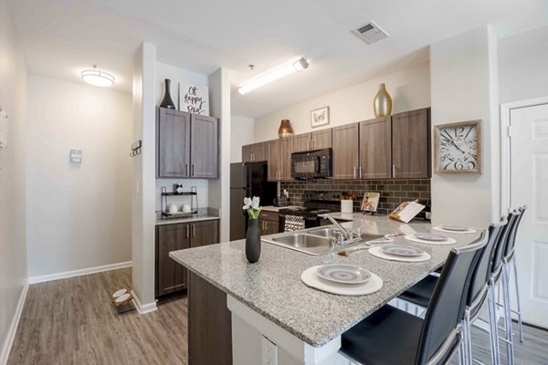 dining room floorplans for Outpost at Waco Apartments