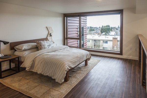 bedroom at Ballard Public Lofts & Market Apartments