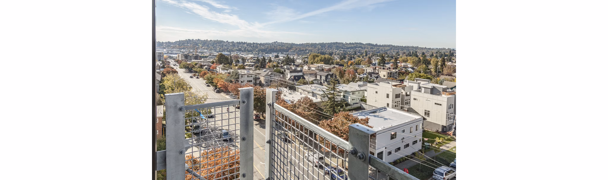 Scenic view of Ballard Public Lofts & Market Apartments with vibrant urban surroundings