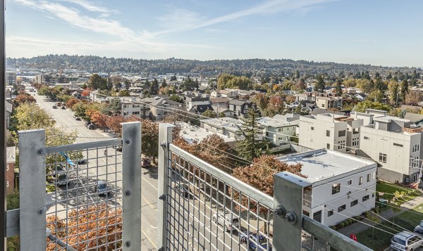 Scenic view of Ballard Public Lofts & Market Apartments with vibrant urban surroundings