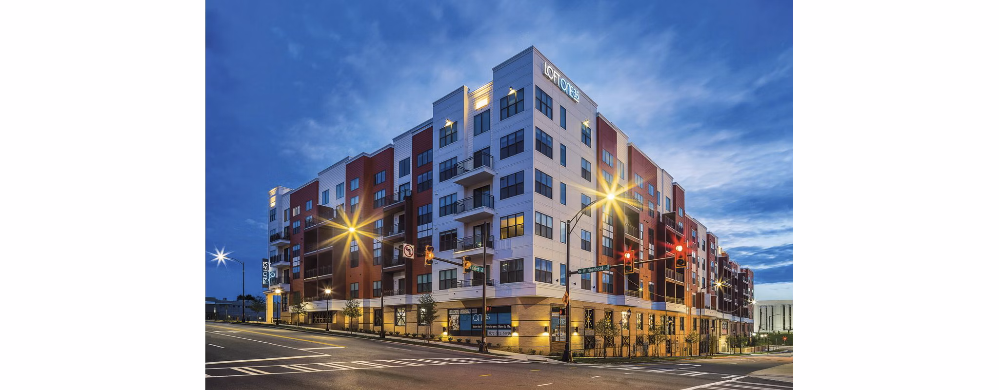 exterior at Loft One35 Apartments