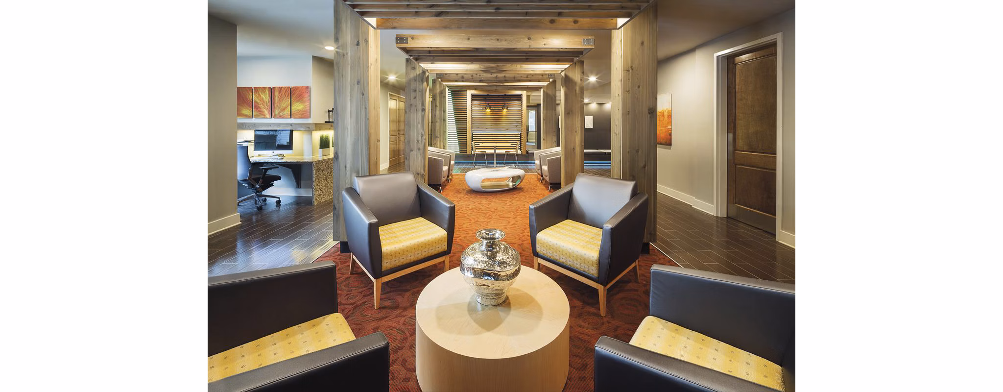 clubhouse at Loft One35 Apartments