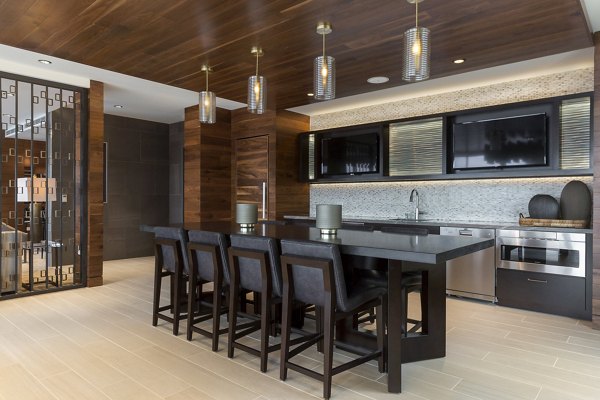 Clubhouse featuring modern amenities at Serenity Apartments