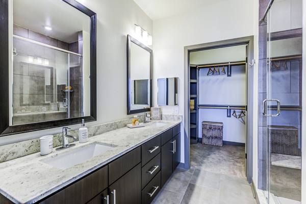 bathroom at Overture Highlands Apartments