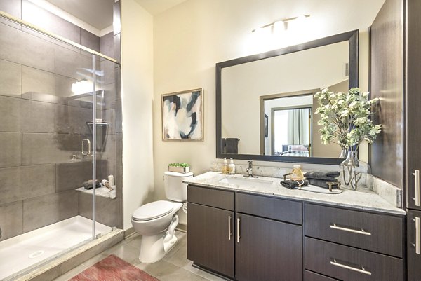 bathroom at Overture Highlands Apartments