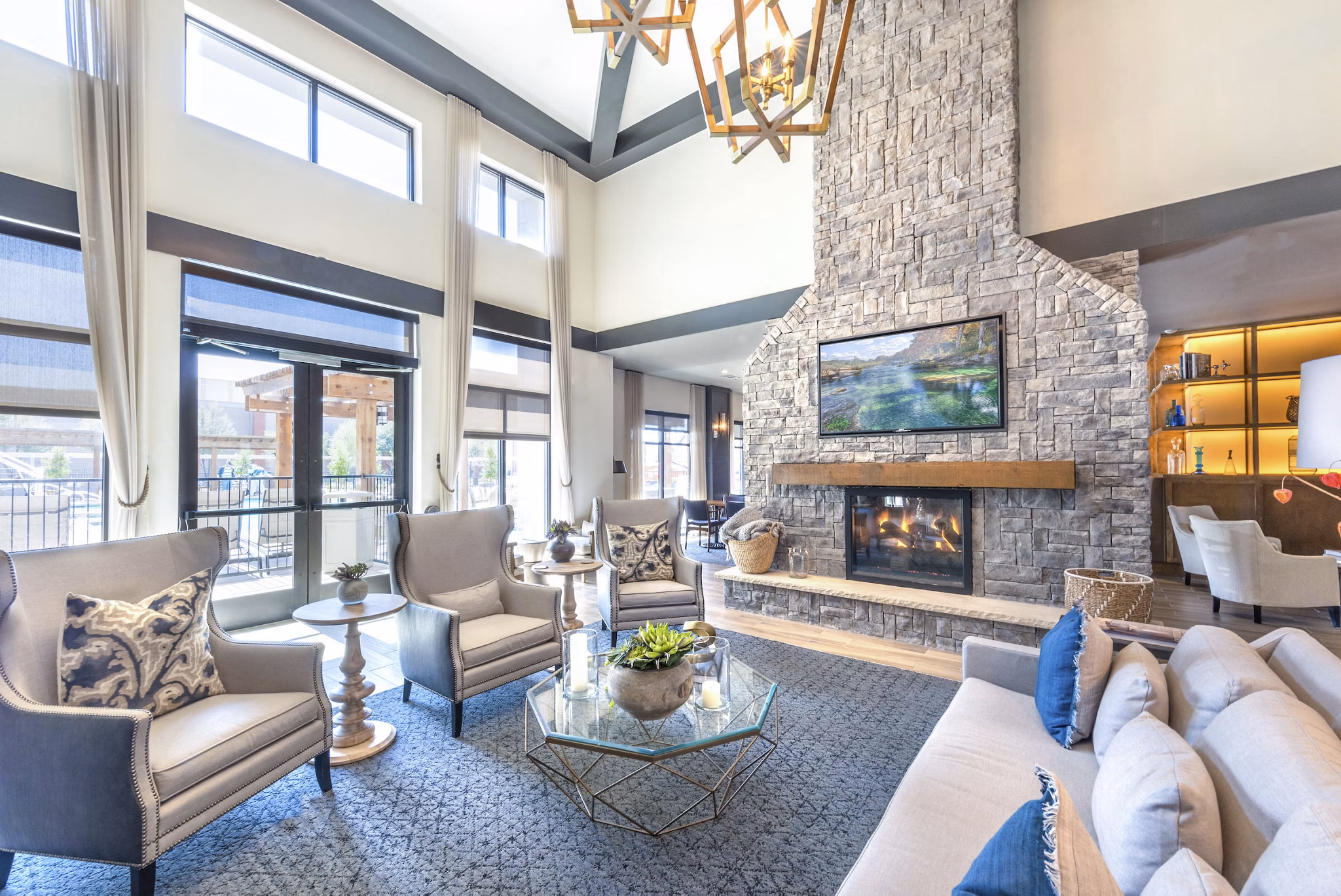 clubhouse at Overture Highlands Apartments