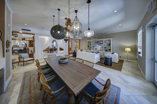 Clubhouse with modern design at Solle Davie Luxury Apartments