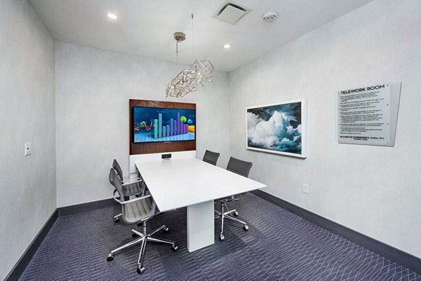 meeting facility at Ascent Uptown Apartments