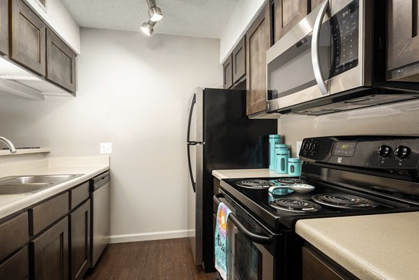 kitchen at Eastgate Apartments Apartments