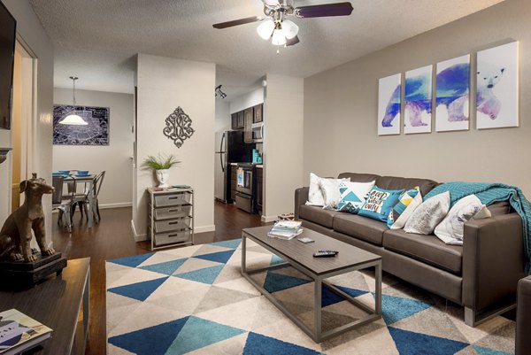 living room at Eastgate Apartments