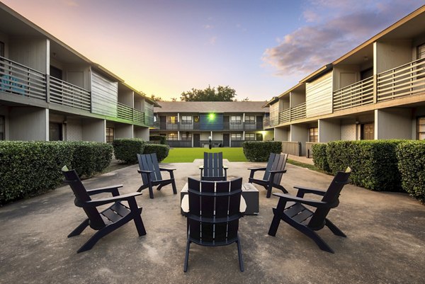 fire pit at Eastgate Apartments Apartments