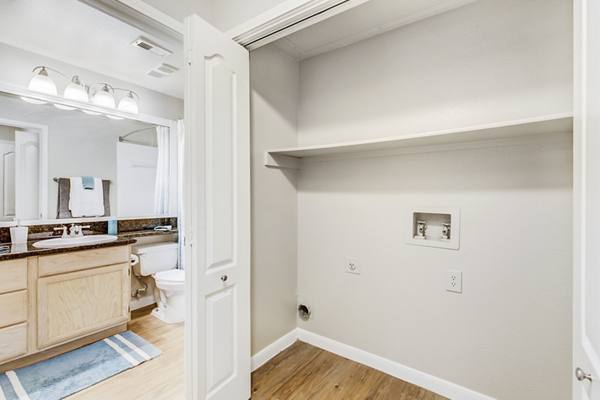 laundry room at Riviera at West Village Apartments