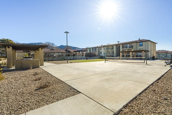 sport court at The Reserve Apartments
