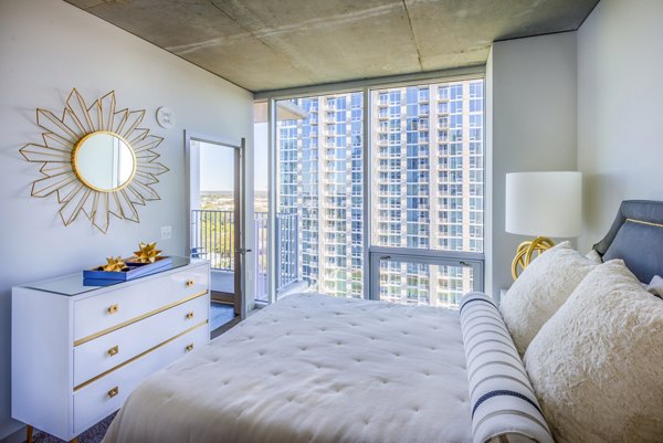 bedroom at Skyhouse Uptown South Apartments
