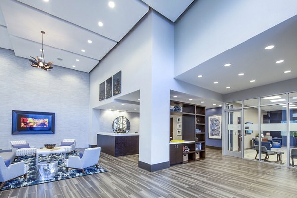 clubhouse/lobby at Skyhouse Uptown South Apartments