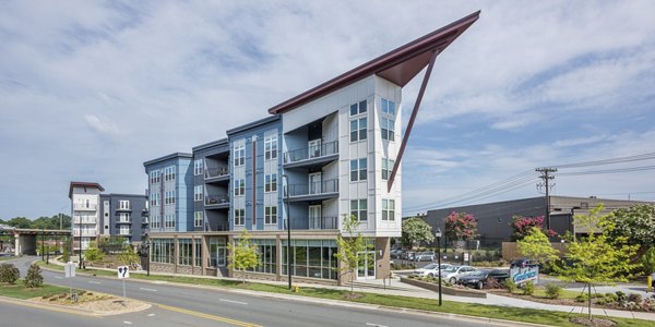 exterior at Cadence Music Factory Apartments